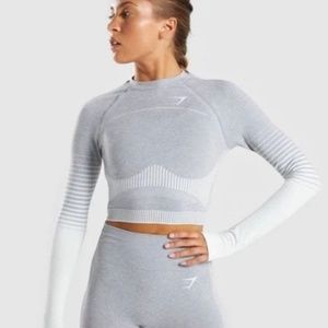 Gymshark Amplify Seamless Long Sleeve Crop